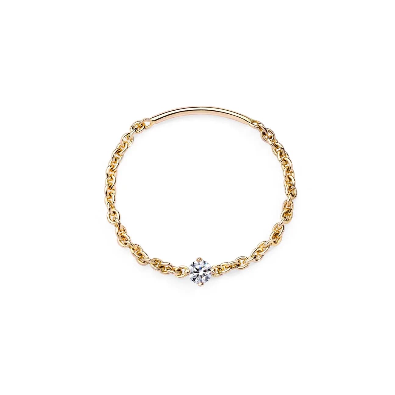 Cadena con diamante